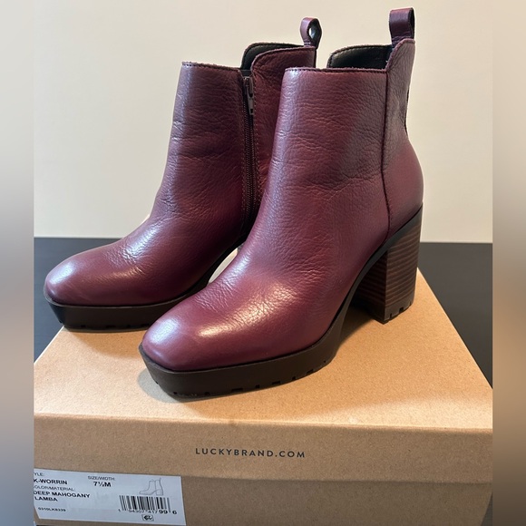 Lucky Brand Shoes - Luck Brand Worrin Boots
